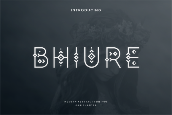 Bhiure: A Minimalist Display Font for Modern Web Design