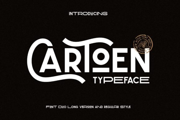 Cartoen Font Duo for Creative Campaigns