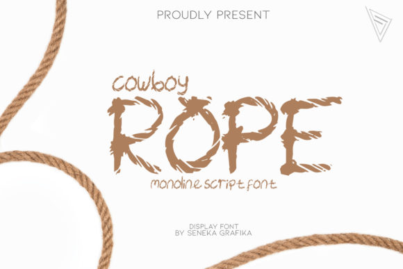 Cowboy Rope Font for Web Design