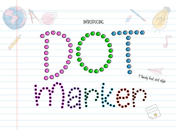 Dot Marker: A Display Font That Elevates Editorial Design