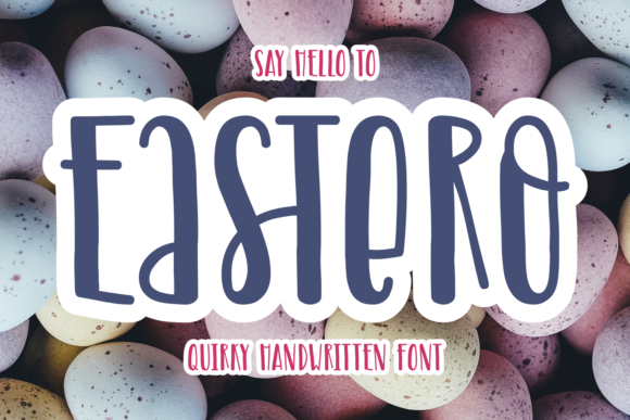 Eastero: A Modern Display Font for Editorial Design