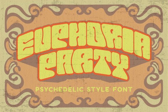 Euphoria Party: A Playful Typeface for Bold Design