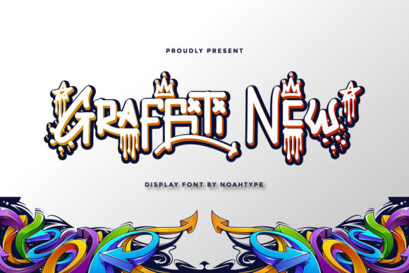 Graffiti New: A Bold Display Font for Handmade Creations
