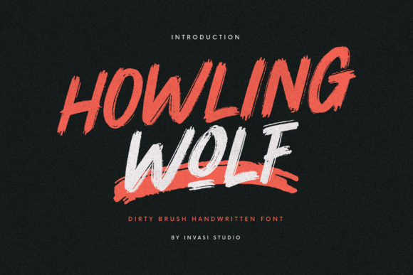 Howling Wolf Font for Bold Web Design