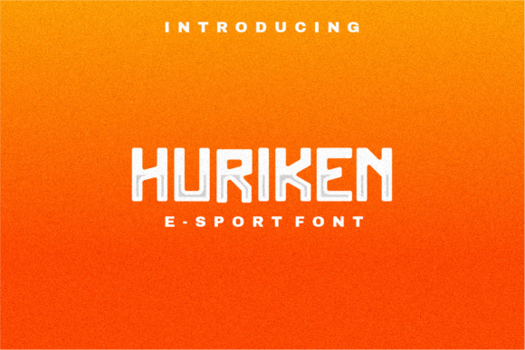 Huriken Font for Bold Web Design