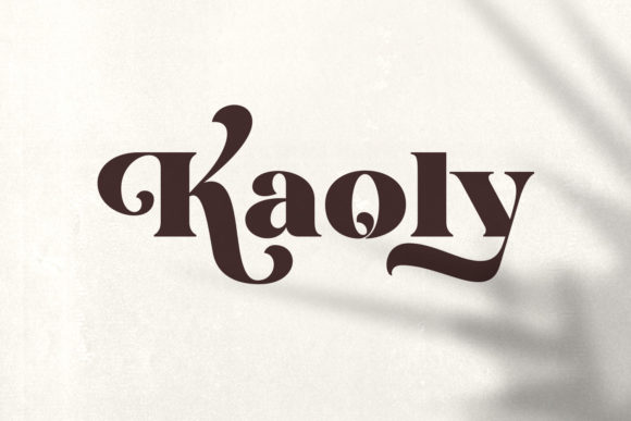 Kaoly Font: A Stylish Upgrade for Your Brand Materials