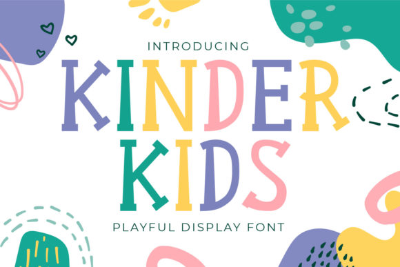 Kinder Kids Font Review for Editorial Design
