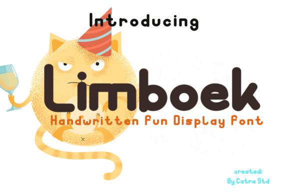 Limboek: A Vintage-Inspired Font for Editorial Design