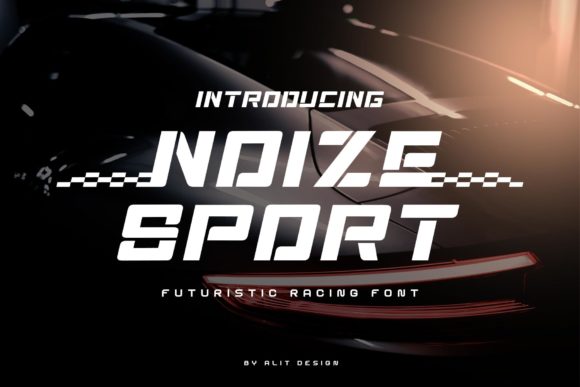 Noize Sport: A Bold Display Font for High-Energy Web Designs