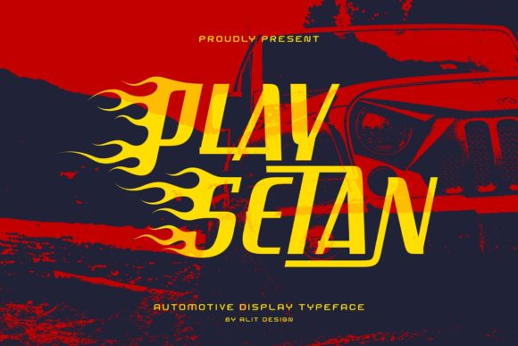 Play Setan: A Display Font for Bold Visual Statements