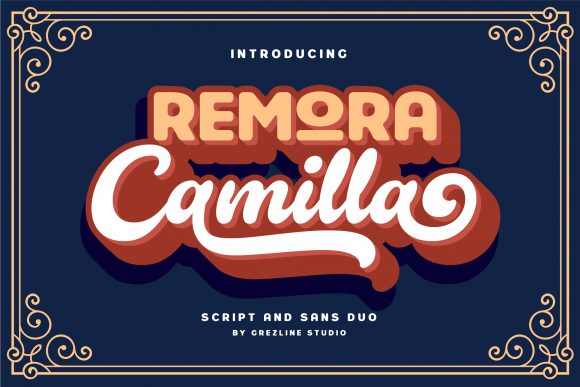 Remora Camilla: A Retro-Inspired Font for Modern Branding
