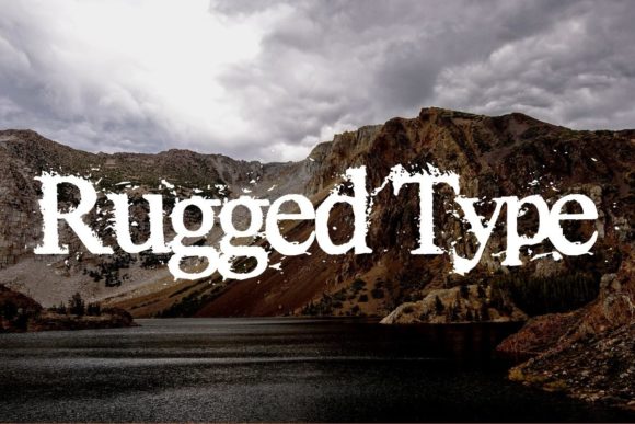 Rugged Type: A Bold Display Font for Impactful Design