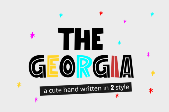 The Georgia Font: A Playful Touch for Editorial Design